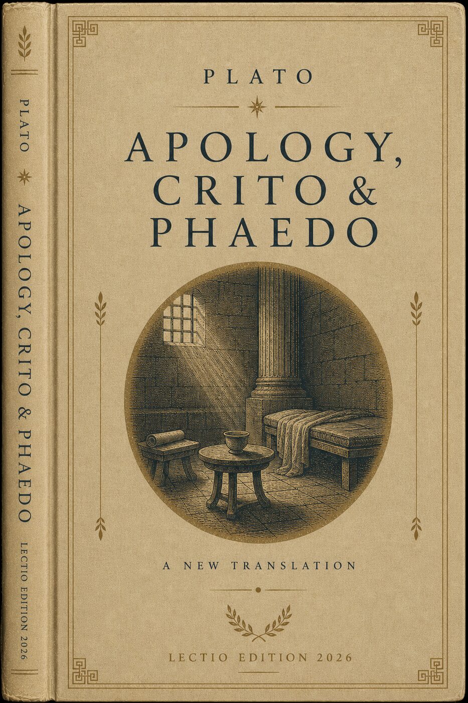 Apology, Crito, Phaedo — Plato · Lectio Edition 2026